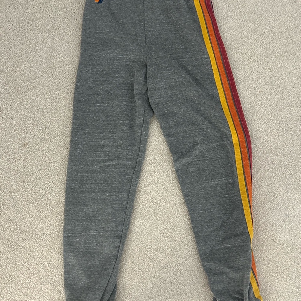 Kids Aviator Nation Gray Five Stripe